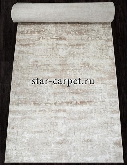 Дорожка 26941A - GRY / D.BEIGE - коллекция MARMARIS