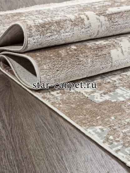 Дорожка 26941A - GRY / D.BEIGE - коллекция MARMARIS