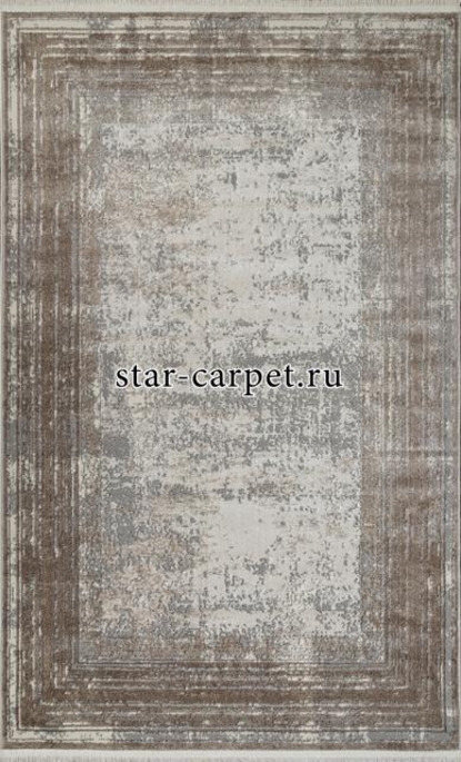 Ковер 26927A - GRY / D.BEIGE - Прямоугольник - коллекция MARMARIS