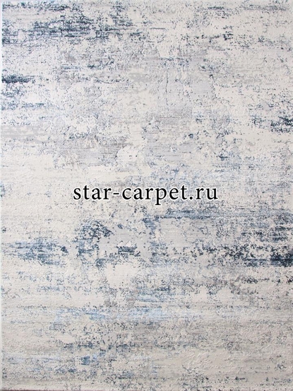 Ковер 5072A - CREAM / P.D.BLUE - Прямоугольник - коллекция AMELI