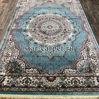 Ковер AMANA 4285A BLUE-CREAM