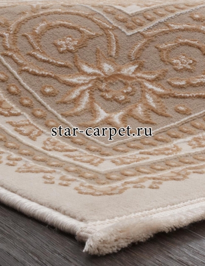Ковер 33030 - 070 BEIGE - Прямоугольник - коллекция QATAR