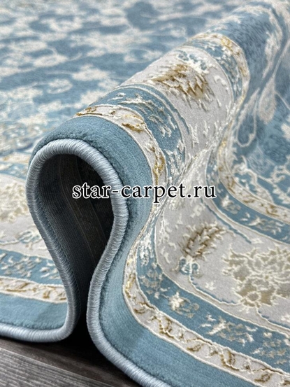 Круглый ковер A050A_LIGHT BLUE SHRINK / LIGHT BLUE SHRINK