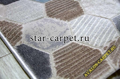 Ковер Platinium 36423A STAN GREY / BLUE (Турция)