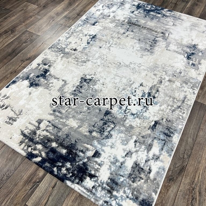 Ковер FLORIDA 8453A S.WHITE-BLUE