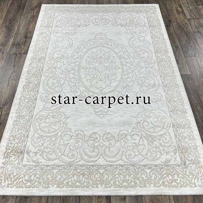 Ковер FLORIDA 5361A S.WHITE-CREAM + овал