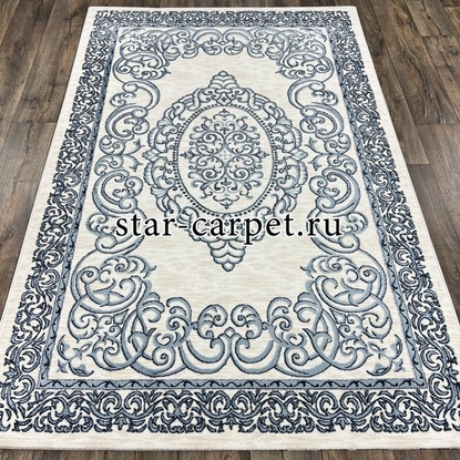 Ковер FLORIDA 5361A S.WHITE-L.BLUE