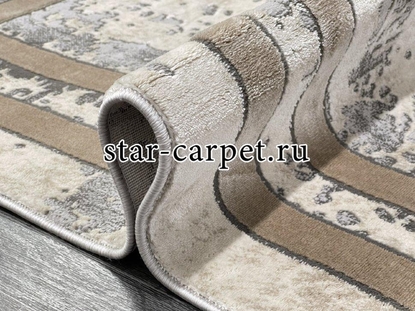 Турецкий ковер Byonce 26679A_GREY/BEIGE