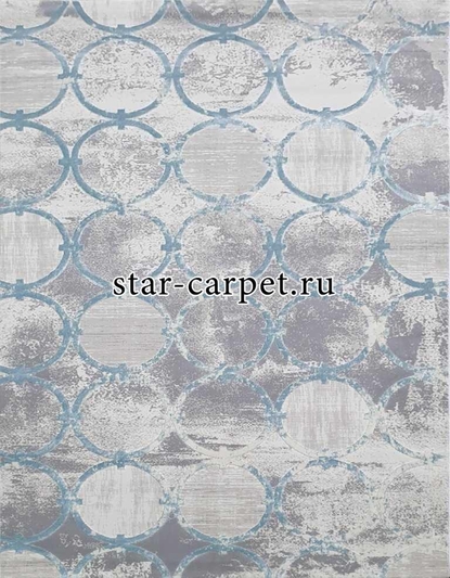 Ковер 36444B STAN BLUE / L.GREY