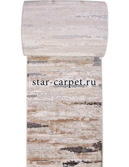 Ковровая дорожка EFOR (Турция) STAR P514B - M.L.BEIGE / L.GRAY