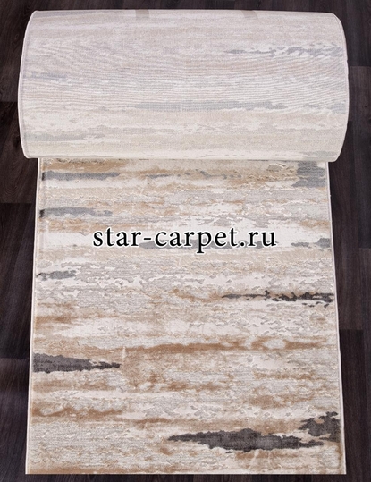 Ковровая дорожка EFOR (Турция) STAR P514B - M.L.BEIGE / L.GRAY