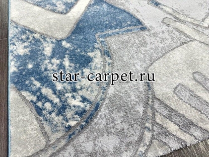 Ковер Bojnord V133A_D.GREY SHRINK / L.BLUE HEATSET