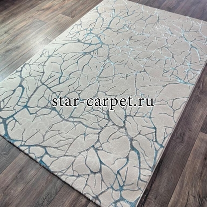 Ковер CRISTAL 07216A BEIGE-BLUE