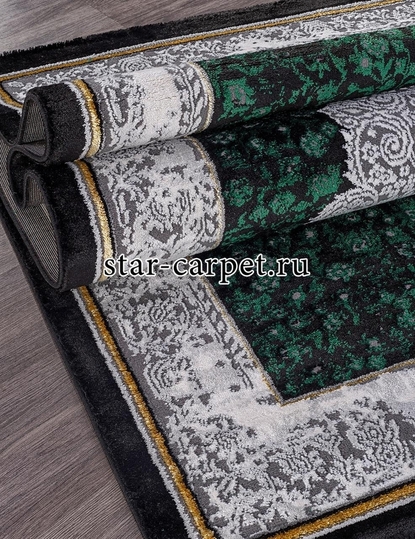 Ковер OMEGA 04482Y - GREEN / GREEN (Турция)