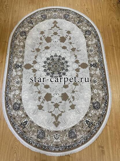 ISFAHAN 29026A BEIGE-BEIGE овал 