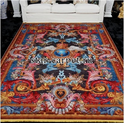 Ковер в комнату 2х3 м бархатный Roi Du Soleil