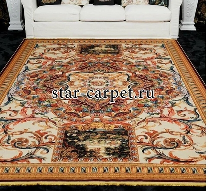 Бархатный ковер STAR CARPET Jardin D'Or, 2x3 м