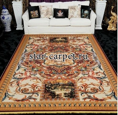 Бархатный ковер STAR CARPET Jardin D'Or, 2x3 м