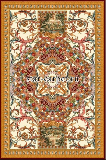 Бархатный ковер STAR CARPET Jardin D'Or, 2x3 м