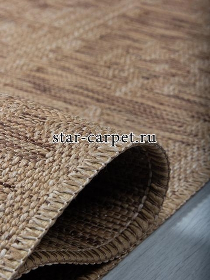 Ковер ST056A - BROWN - Прямоугольник - коллекция AFRA