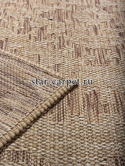 Ковер ST056A - BROWN - Прямоугольник - коллекция AFRA