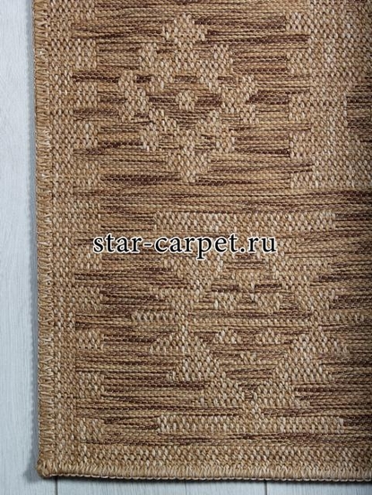 Ковер ST056A - BROWN - Прямоугольник - коллекция AFRA