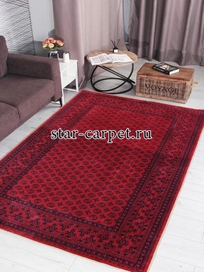 Ковер HM1008A - RED - Прямоугольник - коллекция ALTAY