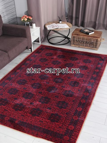 Ковер HM1009A - RED - Прямоугольник - коллекция ALTAY