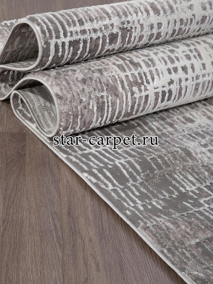 Ковер TEMPO 01606C - C.POLY L.GREY / WHITE 