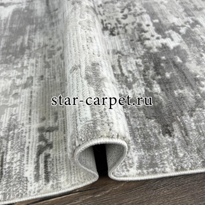 Ковер VELVET 10153A GREY-L.GREY + овал