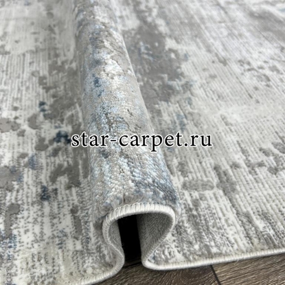 Ковер VELVET 10153A NAVY-L.GREY + овал