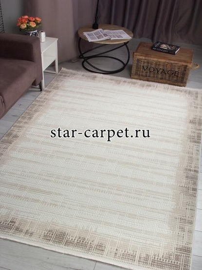 Ковер ADALIN 00020B - BEIGE / WHITE