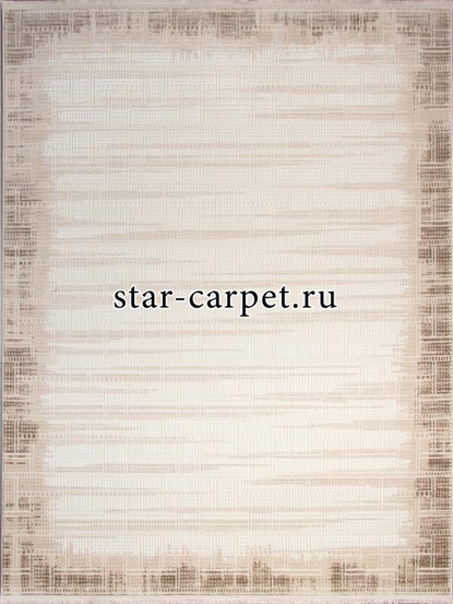 Ковер ADALIN 00020B - D.BEIGE / WHITE