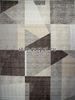 Ковер 06052A - BROWN / TOZ GRI - Прямоугольник - коллекция PRAGA