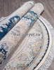 Круглый ковер FARSI 1500 267 - DARK BLUE  