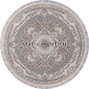 Круглый ковер  FARSI 1500 144 - LIGHT GRAY 