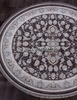 Ковер farsi-1200-g256-dark-gray-daire Иран (Персия).