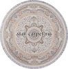 Круглый ковер IRAN FARSI 1500  144 - CREAM 