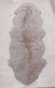 Новозеландская овечья шкура белая размер XL 0,65x1,05