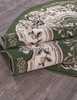 Овальный ковер gavana-d017  цвет зелёный Россия 