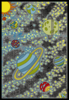 Детский прямоугольный ковер Белка Фэнси 20742-22044 космос, разноцветный (Россия)