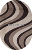 Овальный ковер MERINOS PLATINUM t617 цвет бежевый / коричневый 