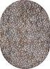 Овальный ковер MERINOS SERENITY D765 цвет серый 