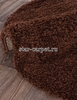 Круглый ковер MERINOS SHAGGY ULTRA s600 цвет коричневый 