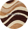 Круглый ковер MERINOS SHAGGY ULTRA s607 - DARK BEIGE