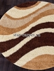 Круглый ковер MERINOS SHAGGY ULTRA s607 - DARK BEIGE
