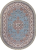 Овальный ковер Меринос ARAVIA D158 синий (Россия)