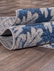 Овальный ковер MERINOS SILVER D213 цвет серый / голубой 