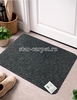 Коврик в прихожую Graily, серый, рисунок мерс