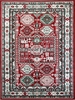 Ковер F667 - RED-CREAM - Прямоугольник - коллекция DARGA